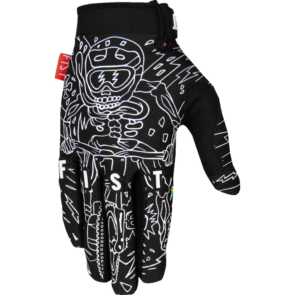Fist Handwear #F-GLF-01318-M - Lil Fists Strapped Sam Hill Red Label The G.O.A.T. Gloves - Medium