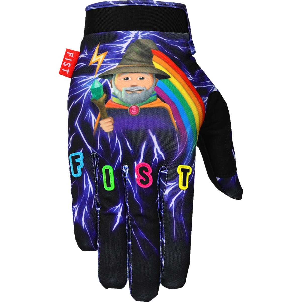 Fist Handwear #F-GSY-00515-S - Youth Strapped Harry Bink Red Label Emoji Gloves - Small