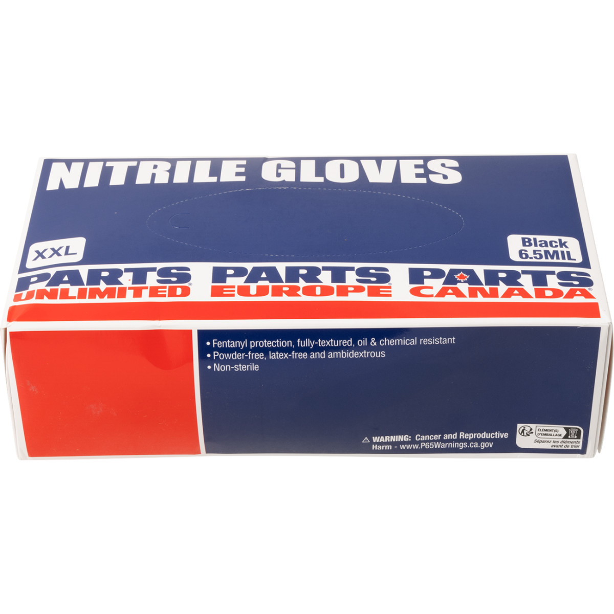 Parts Unlimited - Nitrile Gloves - 6.5 MIL - 2XL - 90-Pack