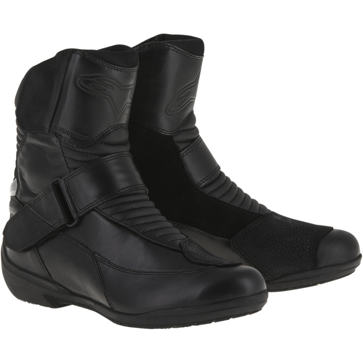 Alpinestars #2442216-10-37 - Stella Valencia Waterproof Boots - Black - US 6 / EU 37