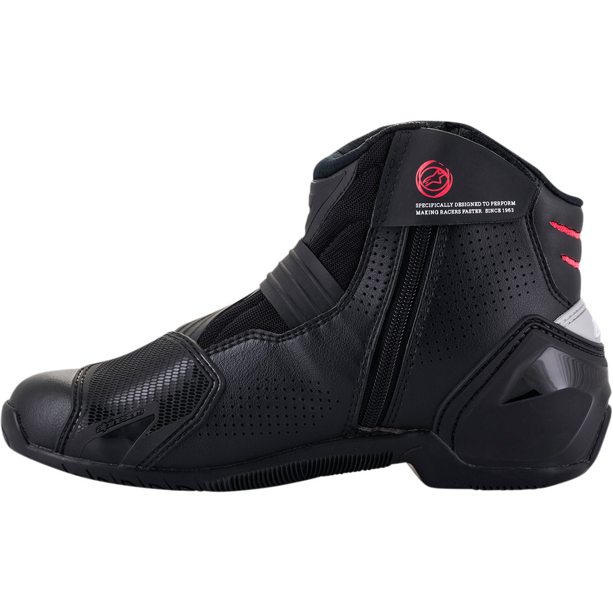 Alpinestars #2224121-1839-36 - Stella SMX-1 R V2 Vented Boots - Black/Pink - US 5 / EU 36