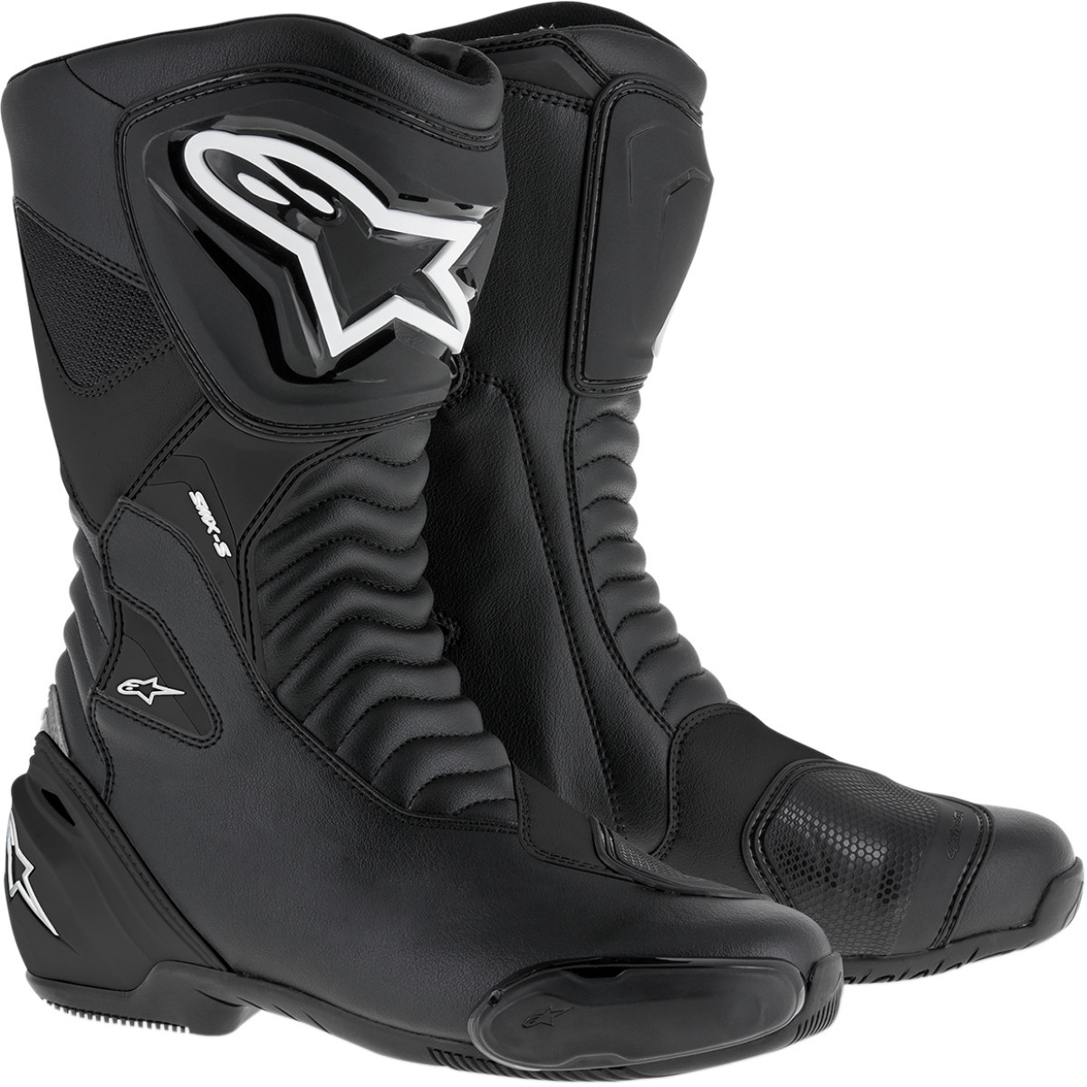 Alpinestars #2223517-1100-49 - SMX-S Boots - Black - US 13.5 / EU 49