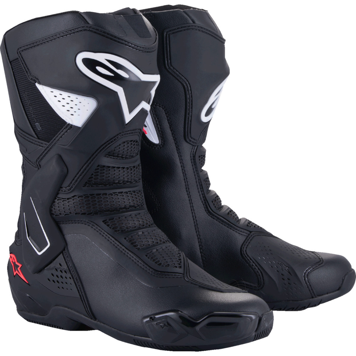 Alpinestars #2223125-1832-43 - Stella SMX-6 V3 Boots - Black/White/Pink - US 11 / EU 43