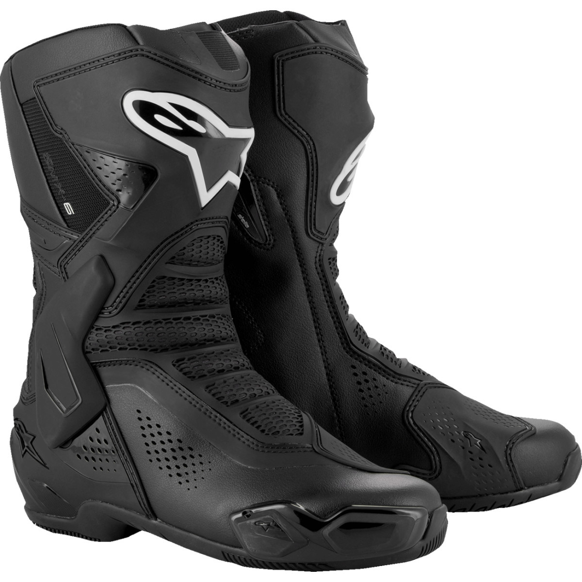 Alpinestars #2223425-10-38 - Stella SMX-6 V3 Vented Boots - Black - US 7 / EU 38