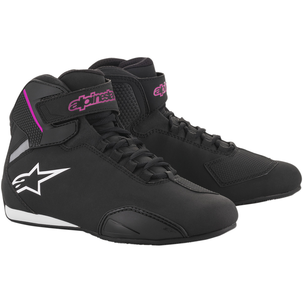 Alpinestars #251571910395 - Stella Sektor Shoes - Black/Pink - US 5 / EU 36