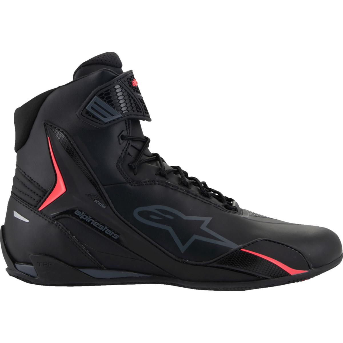 Alpinestars #2510625-1839-6 - Stella Faster-4 Shoes - Black/Pink - US 6