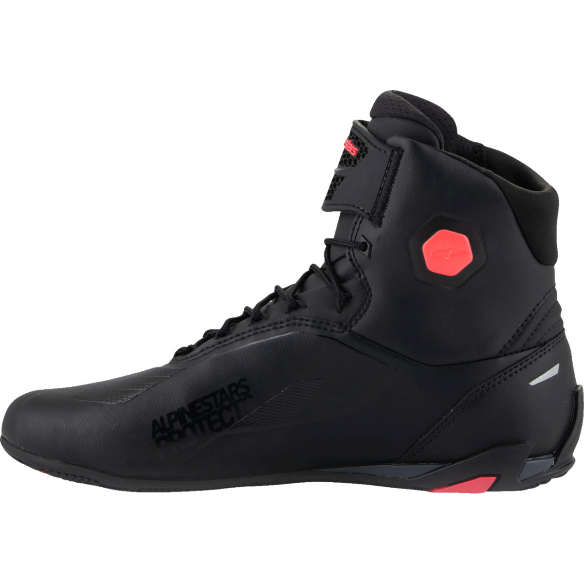 Alpinestars #2510625-1839-11 - Stella Faster-4 Shoes - Black/Pink - US 11