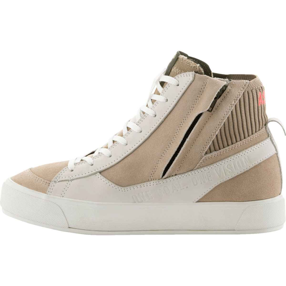 Alpinestars #2540224-2008-75 - Stella Stated Podium Shoes - White/Brown - US 7.5 / EU 39