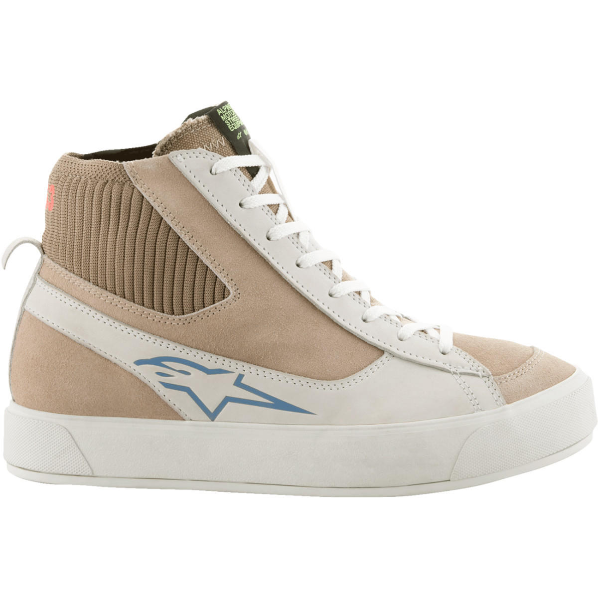 Alpinestars #2540224-2008-95 - Stella Stated Podium Shoes - White/Brown - US 9.5 / EU 42