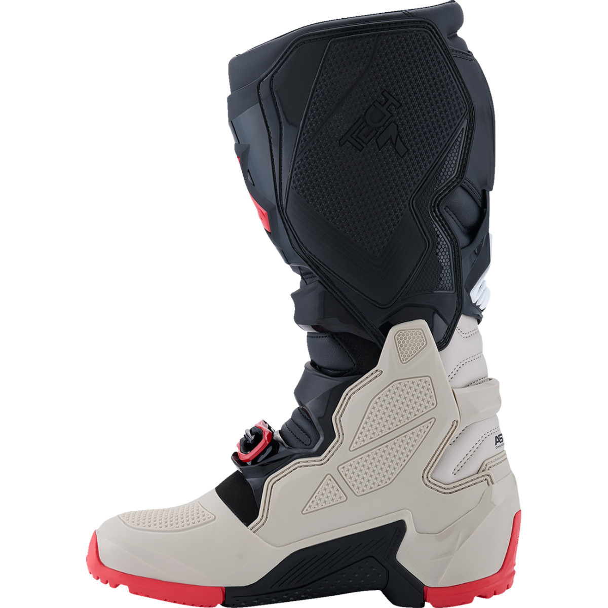 Alpinestars #2010426-1903-14 - Tech 7 Enduro Boots - Black/Light Gray/Bright Red - US 14
