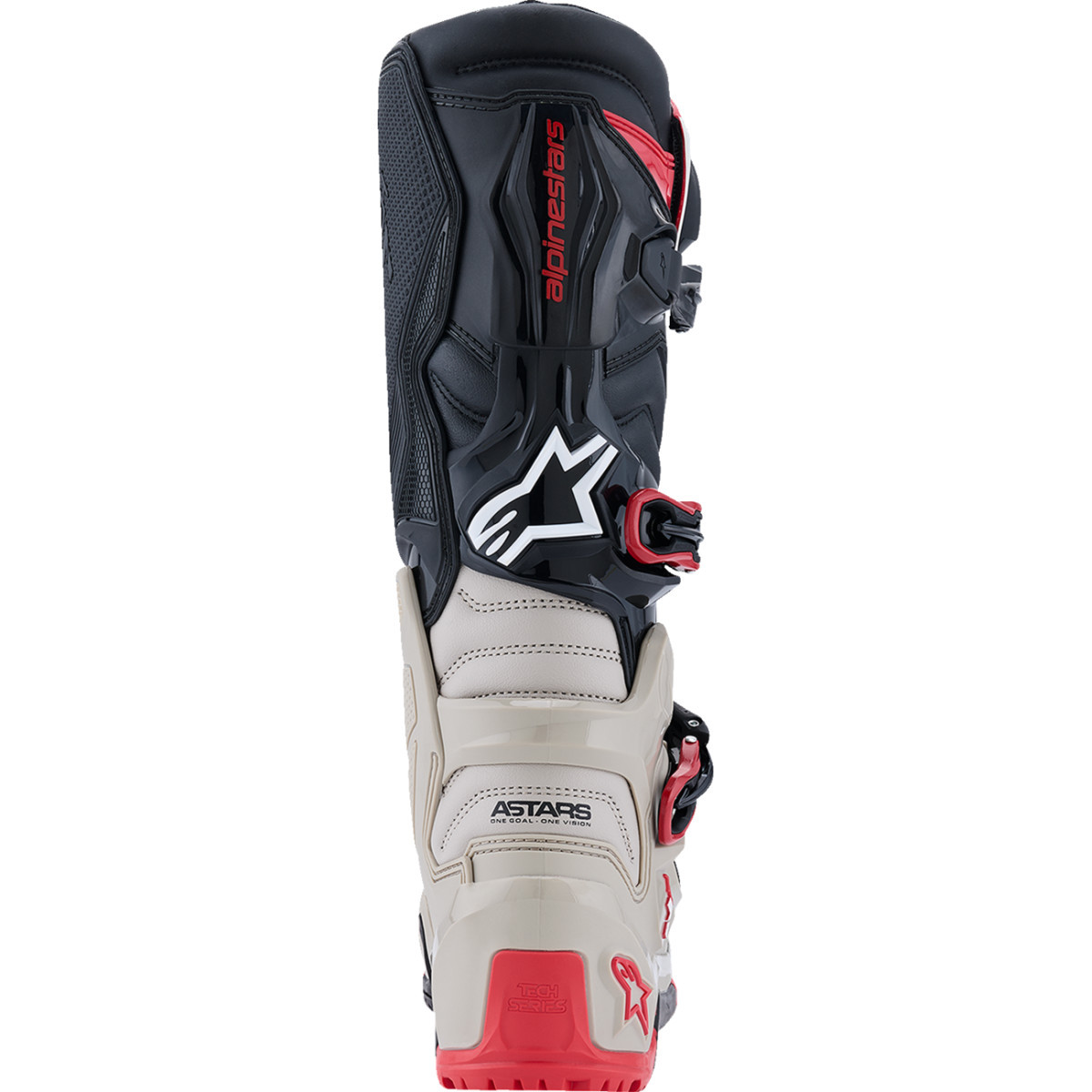 Alpinestars #2010426-1903-14 - Tech 7 Enduro Boots - Black/Light Gray/Bright Red - US 14