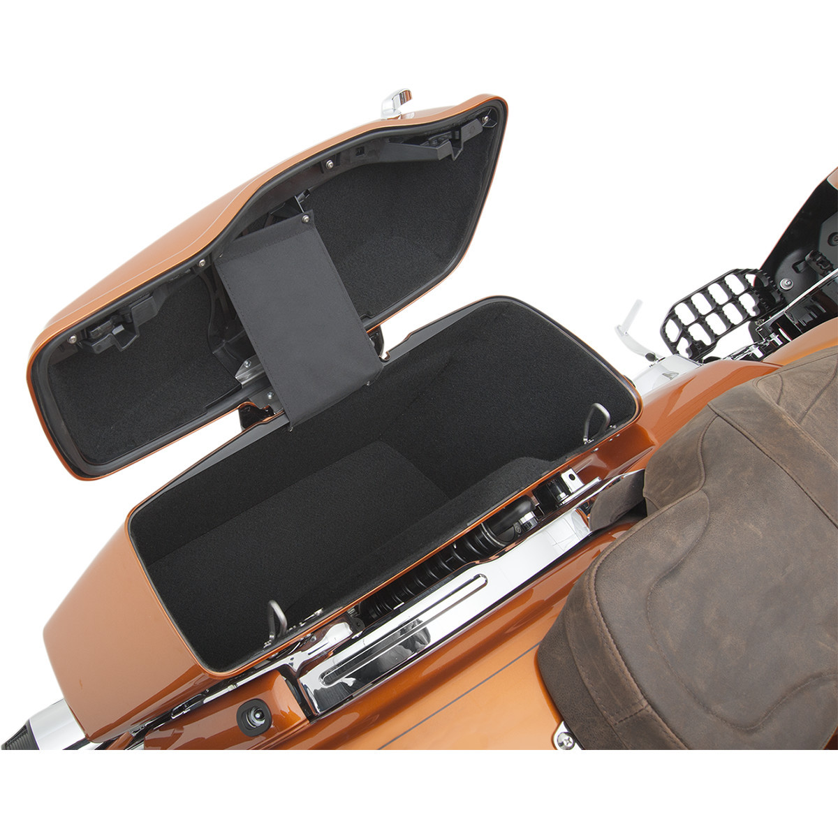 Drag Specialties Seats - Saddlebag Lining Kit - Black - FL '14-'22