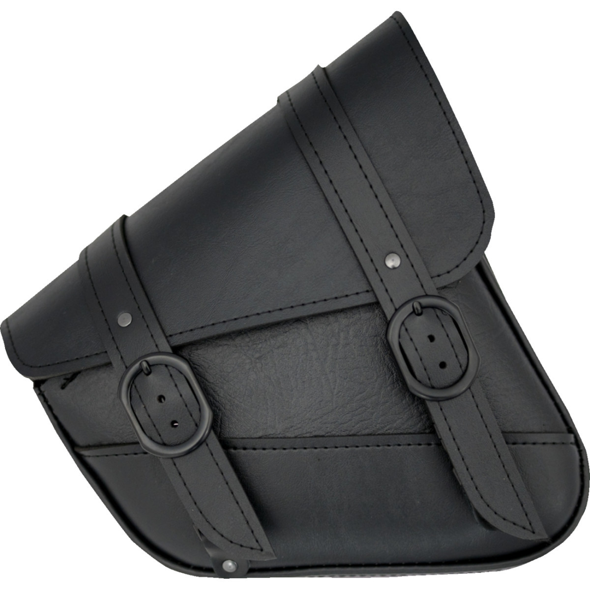 Willie & MAX Luggage #59778-05 - Blackjack Swingarm Bag - Dual Shock - Black