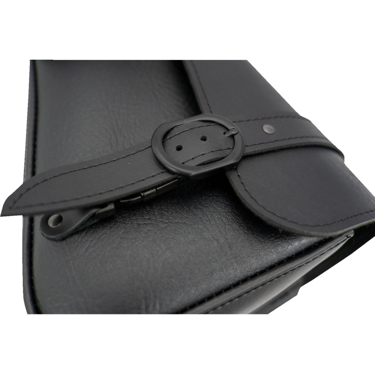 Willie & MAX Luggage #59919-00 - Blackjack Swingarm Bag - Black - Triangulated - Left