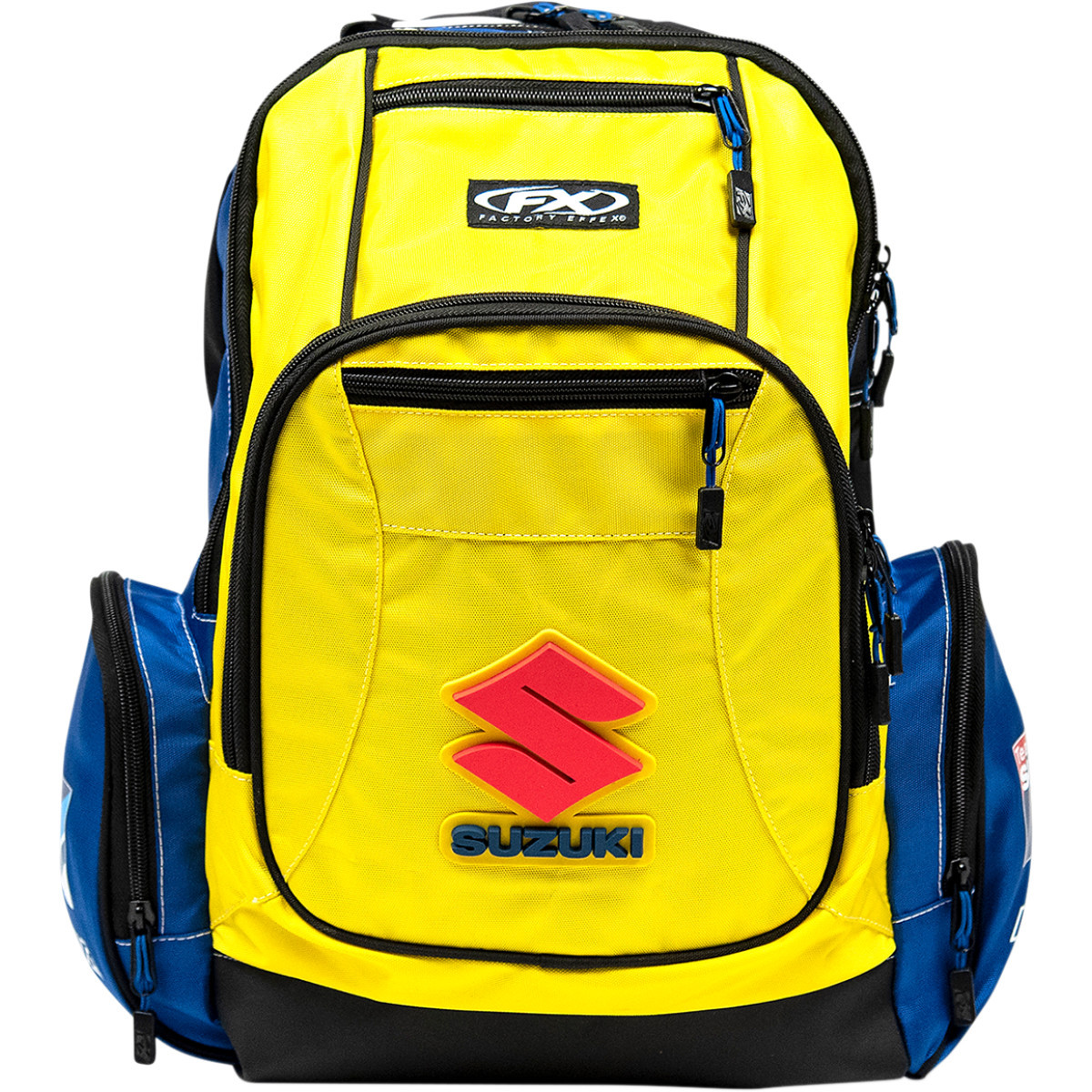 Factory Effex #23-89400 - Suzuki Premium Backpack - Yellow