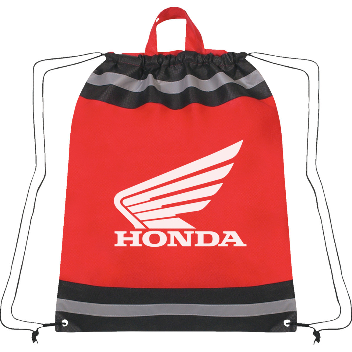 Honda Apparel #NP21A-A3296 - Bag - Cinch - Red/Black
