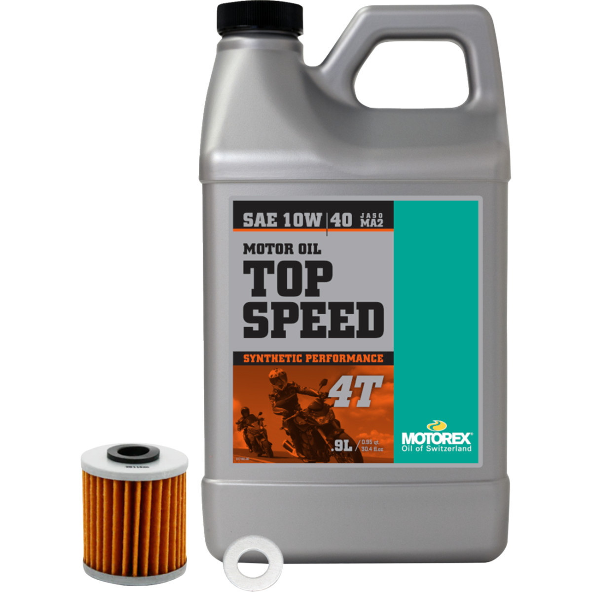 Motorex #311248 - Oil Change Kit - Kawasaki KX 450 - 10W-40