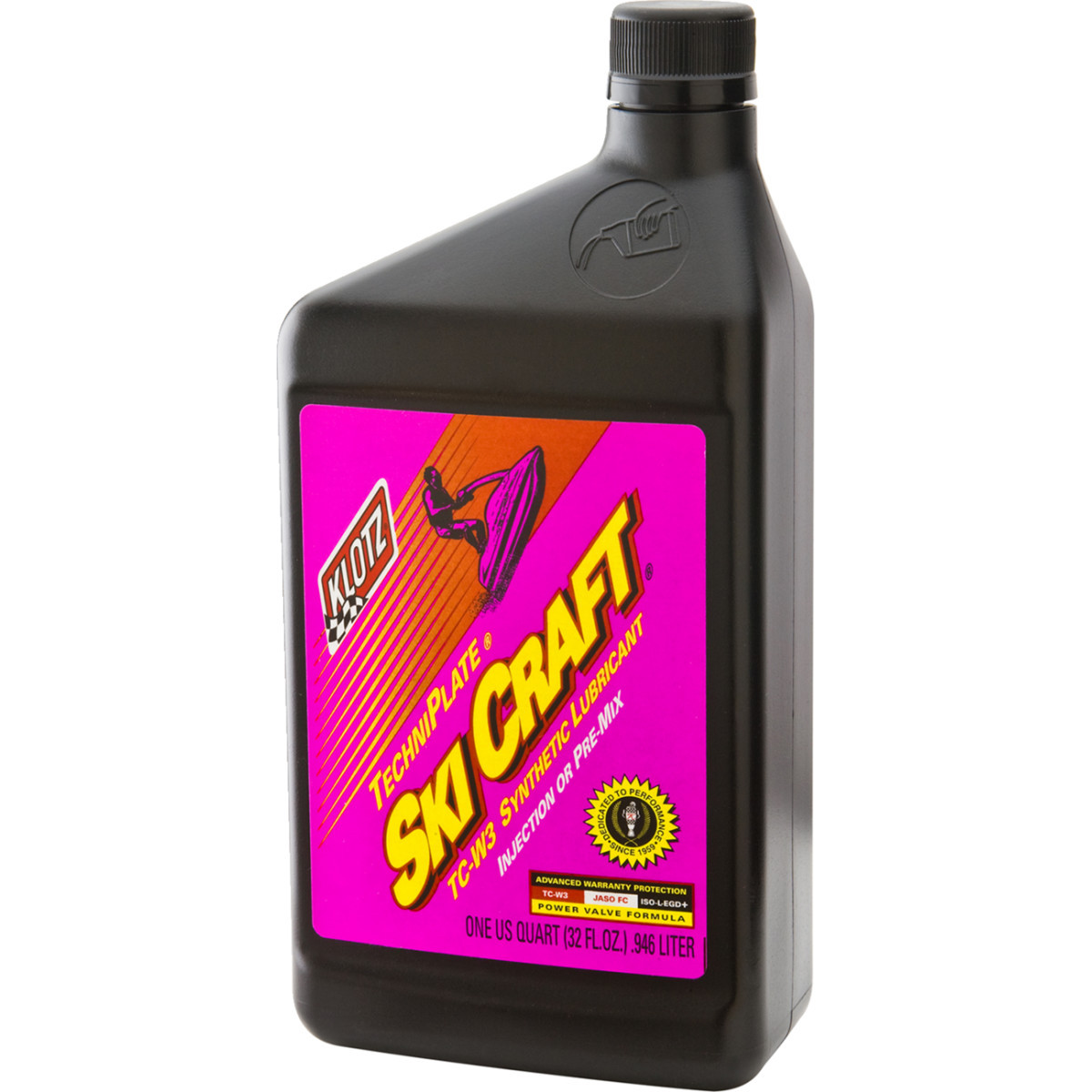 Klotz OIL #KL-306 - SkiCraft® Synthetic 2-Stroke Oil - 1 U.S. quart