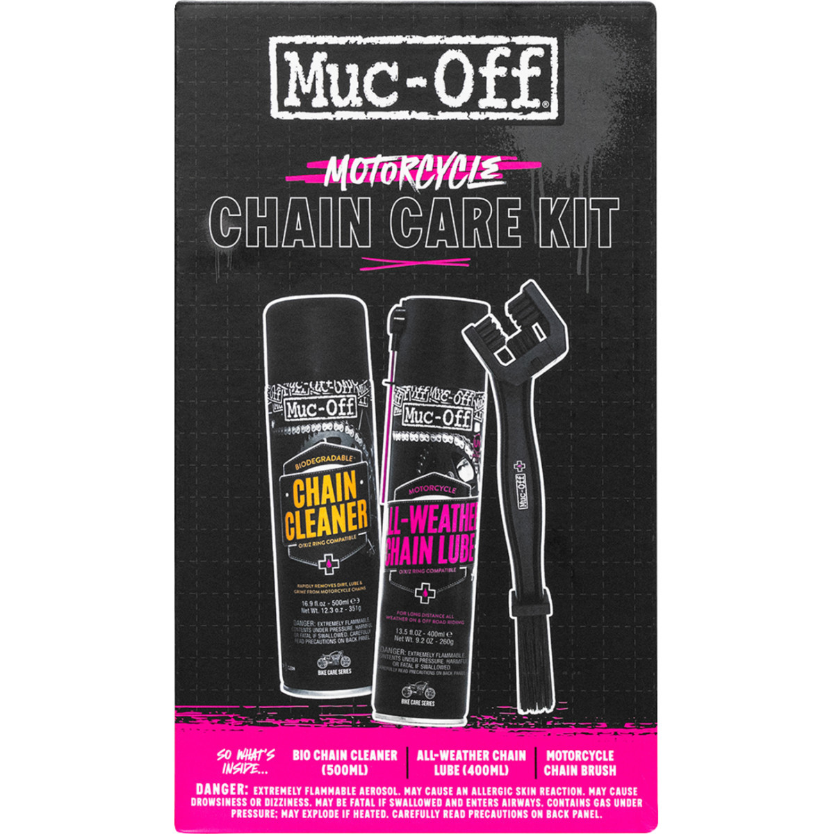 Muc-off USA #21070 - Motorcycle Chain Care Kit