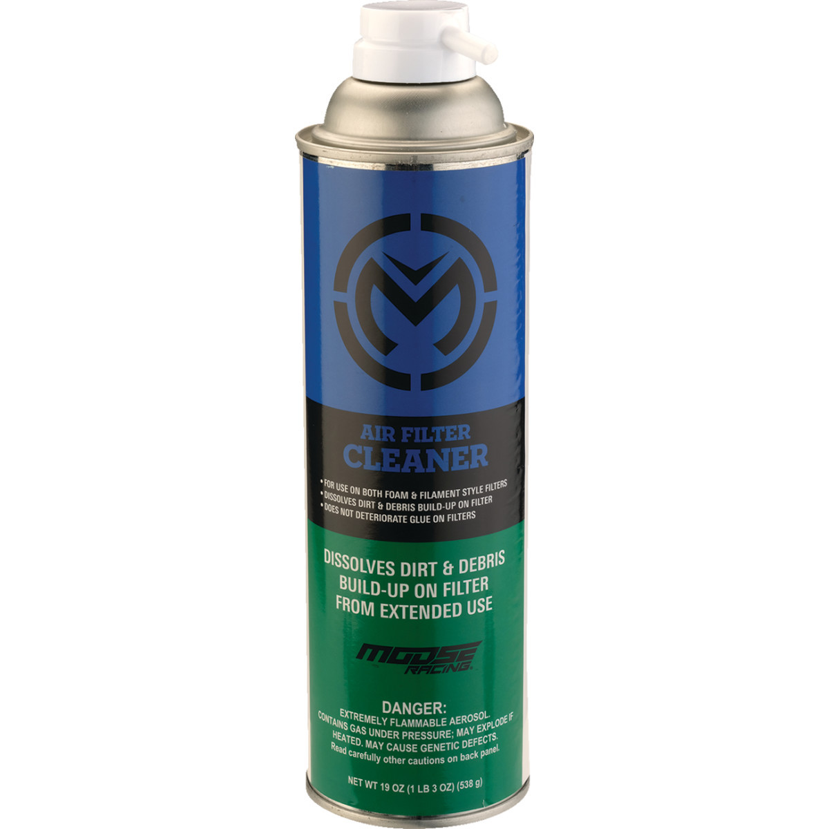 Moose Offroad - Air Filter Cleaner - 15 oz. net wt. - Aerosol