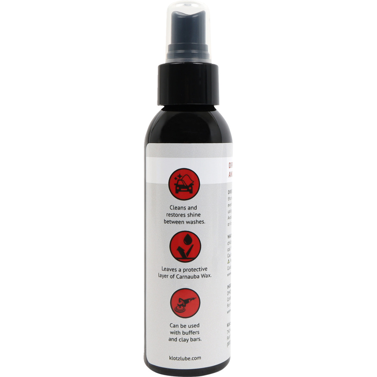 Klotz OIL #KS-324 - Quick Detailer - 4 fl oz.