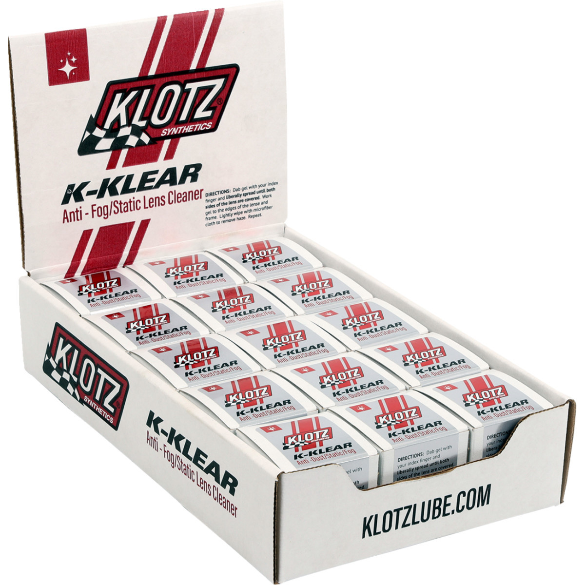 Klotz OIL #KS-400 - K-Klear Anti-Fog Gel