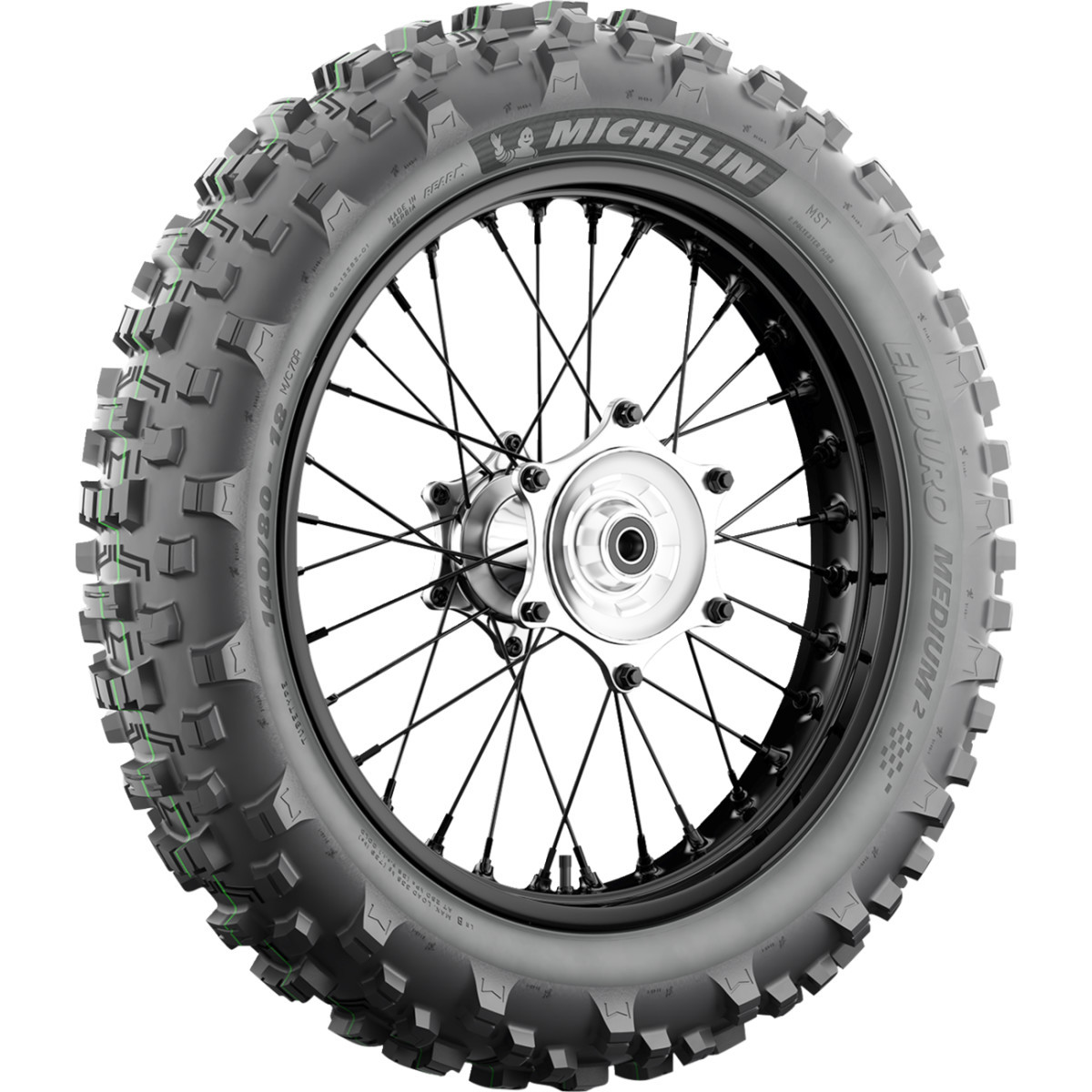 Michelin #23772 - Tire - Enduro Medium - Rear - 120/90-18 - 65R