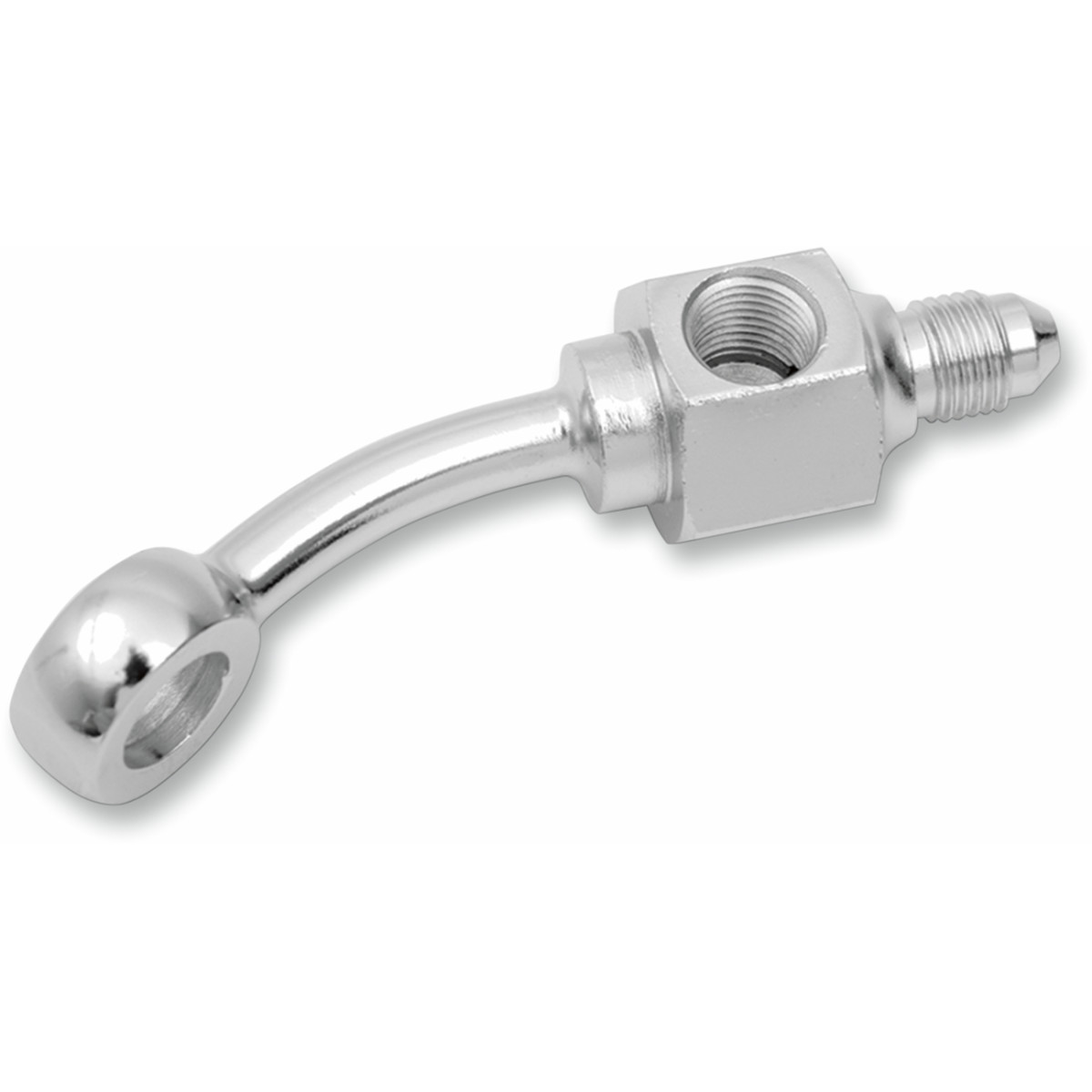 Drag Specialties - Banjo Fitting - 3/8" x AN3 - 35° - Short