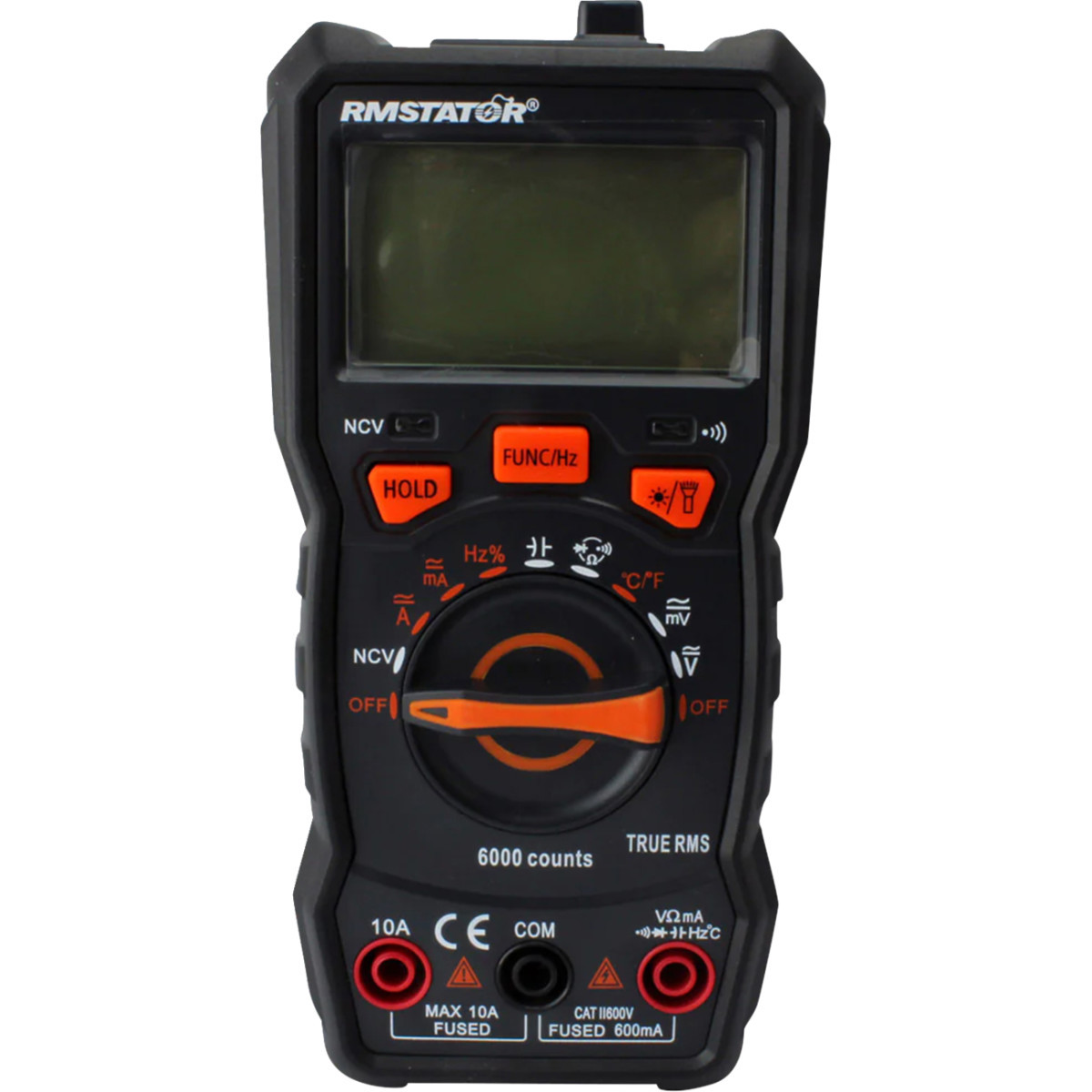 RM Stator #RMS200-106165 - Digital Multimeter - DC/AC Voltage/Resistance/Diode/Transistor/Continuity Test