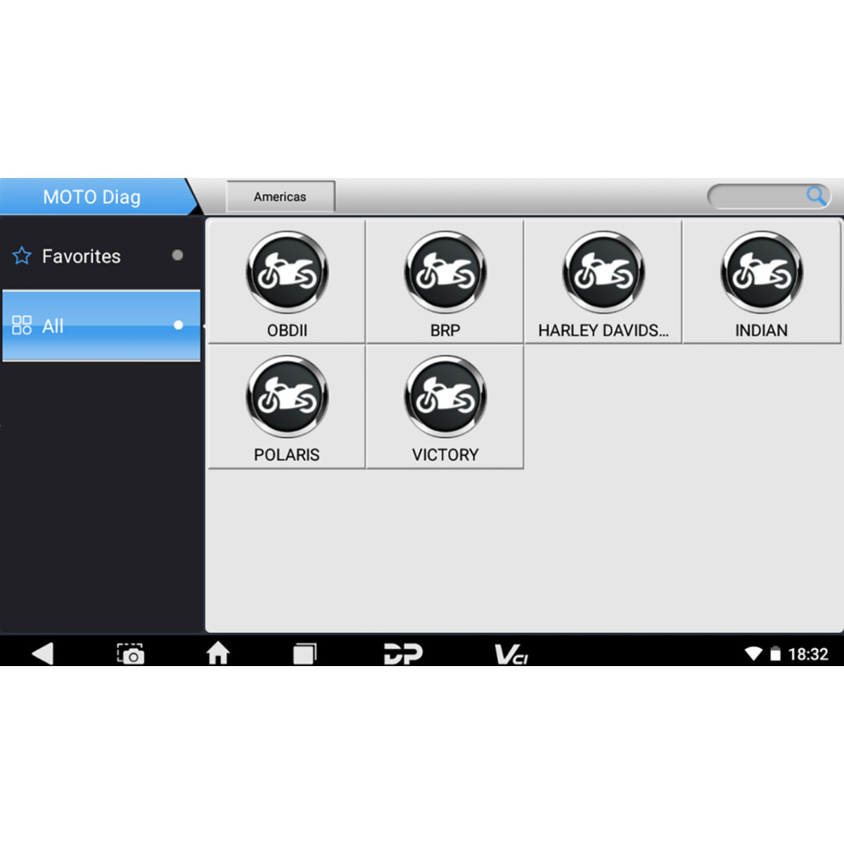 Cando #CANMTMNAM - Diagnostic Tool System - MOTO Mini - American