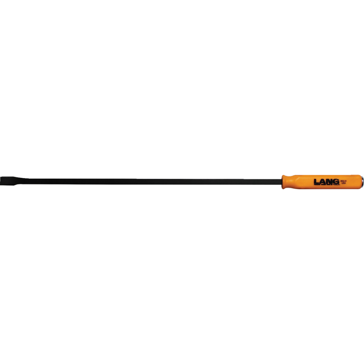 Lang Tools #853-31 - Pry Bar with Striking Handle - Curved Tip - 31"