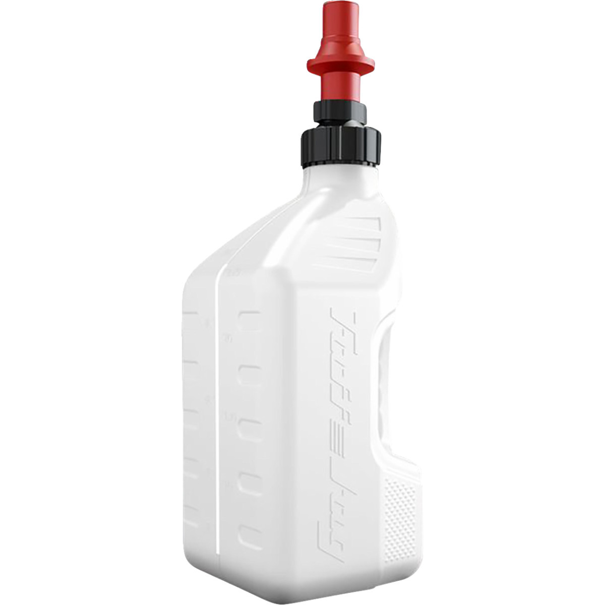 Tuff JUG #WURRVS10 - Tuff Jug - Container - with View Strip/Ripper Cap - White - 2.7 US gal