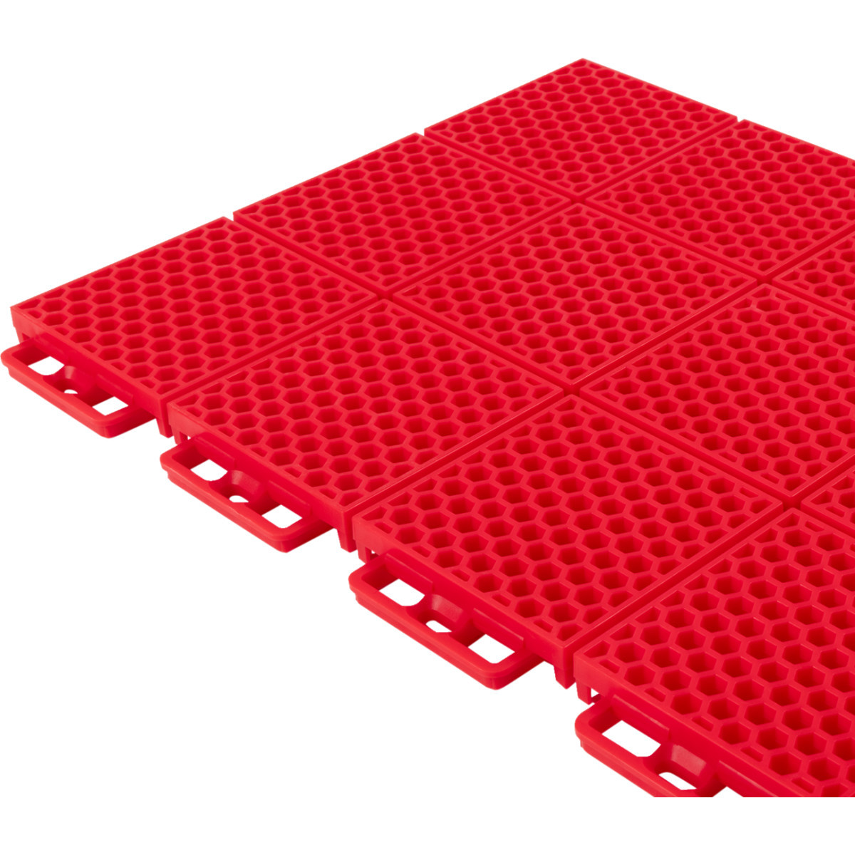 Caliber #13612-2 - ProTech Smooth Flooring - Red - 24 pcs