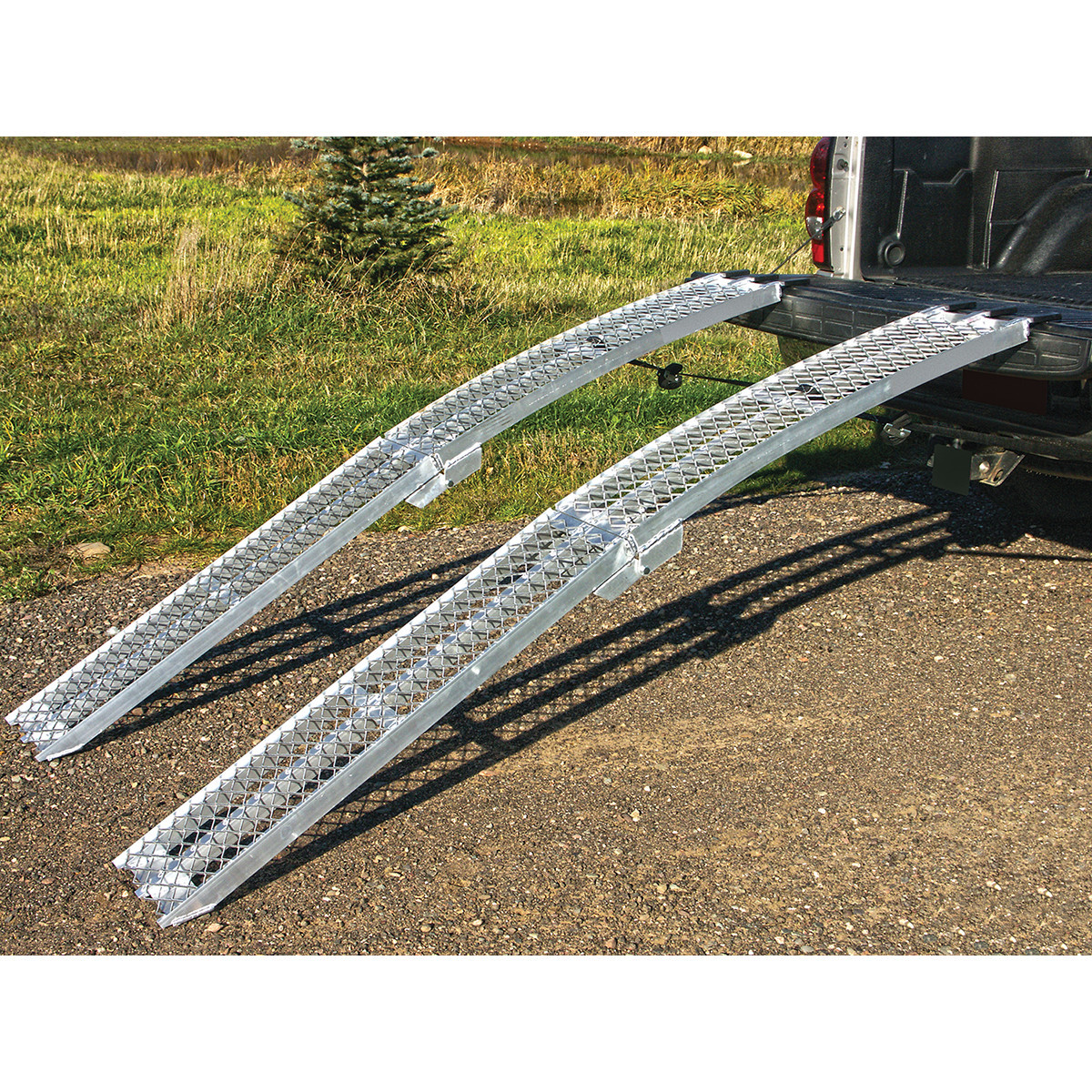 Yutrax #TX107 - Arched Folding Ramps - 12"x 89"