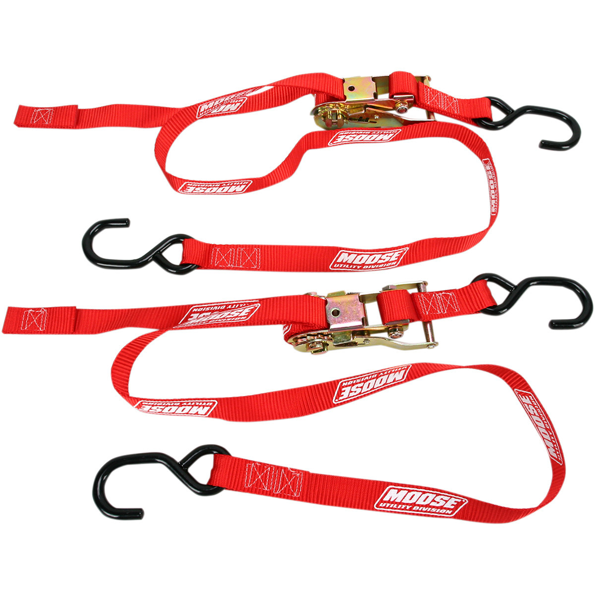 Moose Offroad - Ratchet Tie-Down - 1" - Red