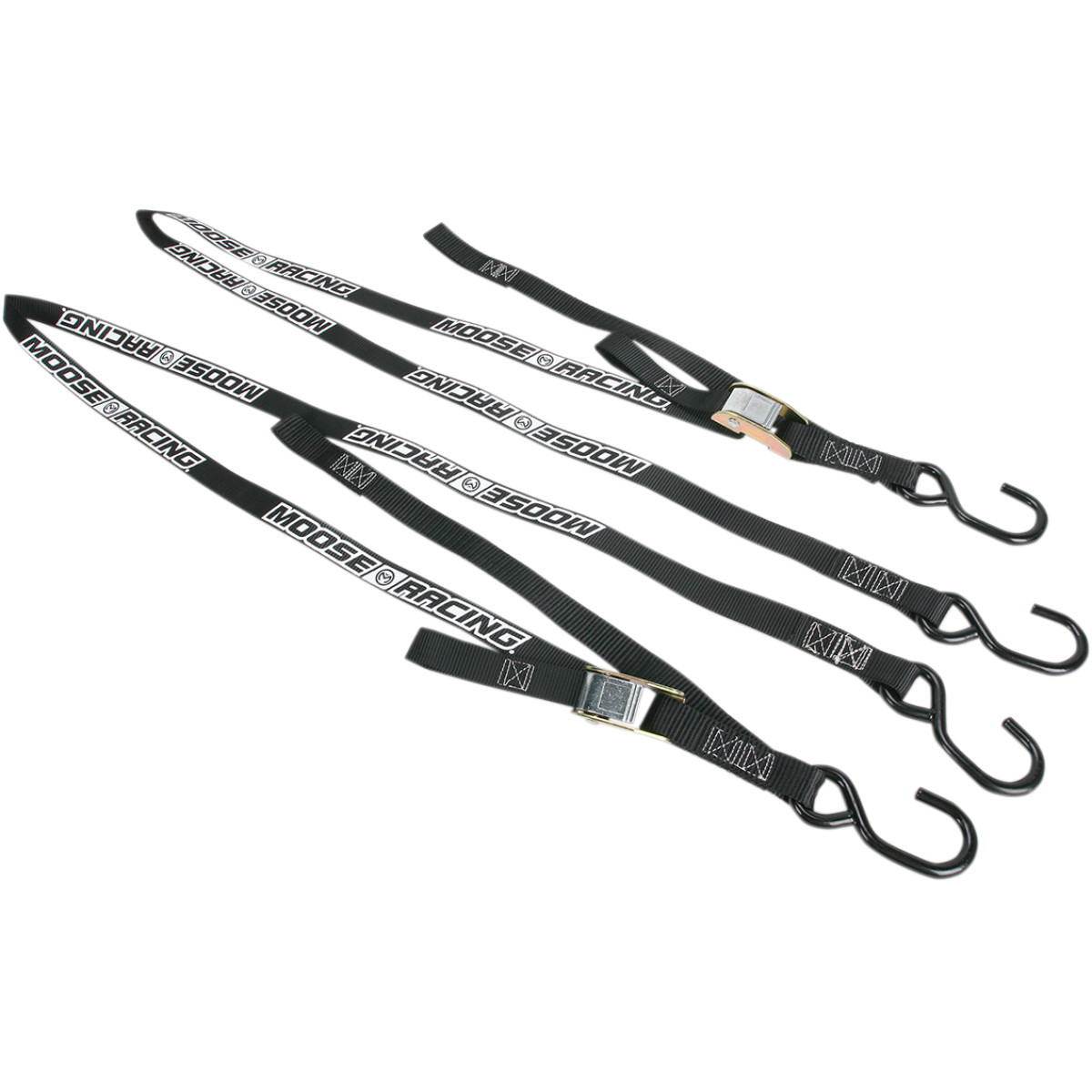 Moose Offroad - Soft-Tie Tie-Downs - Black