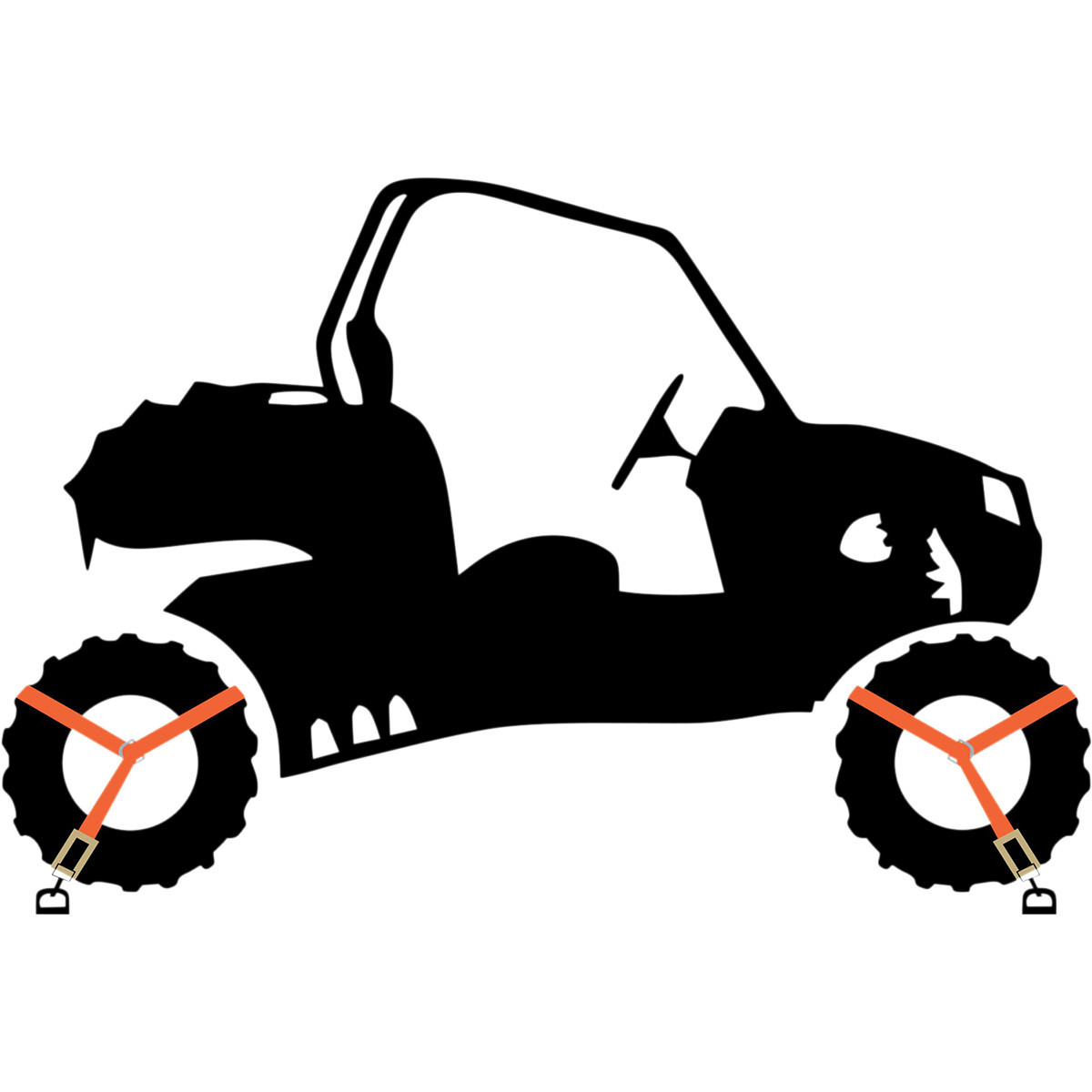 Superclamp #9000ATVTIEDOWN - ATV/UTV Tie Down Kit