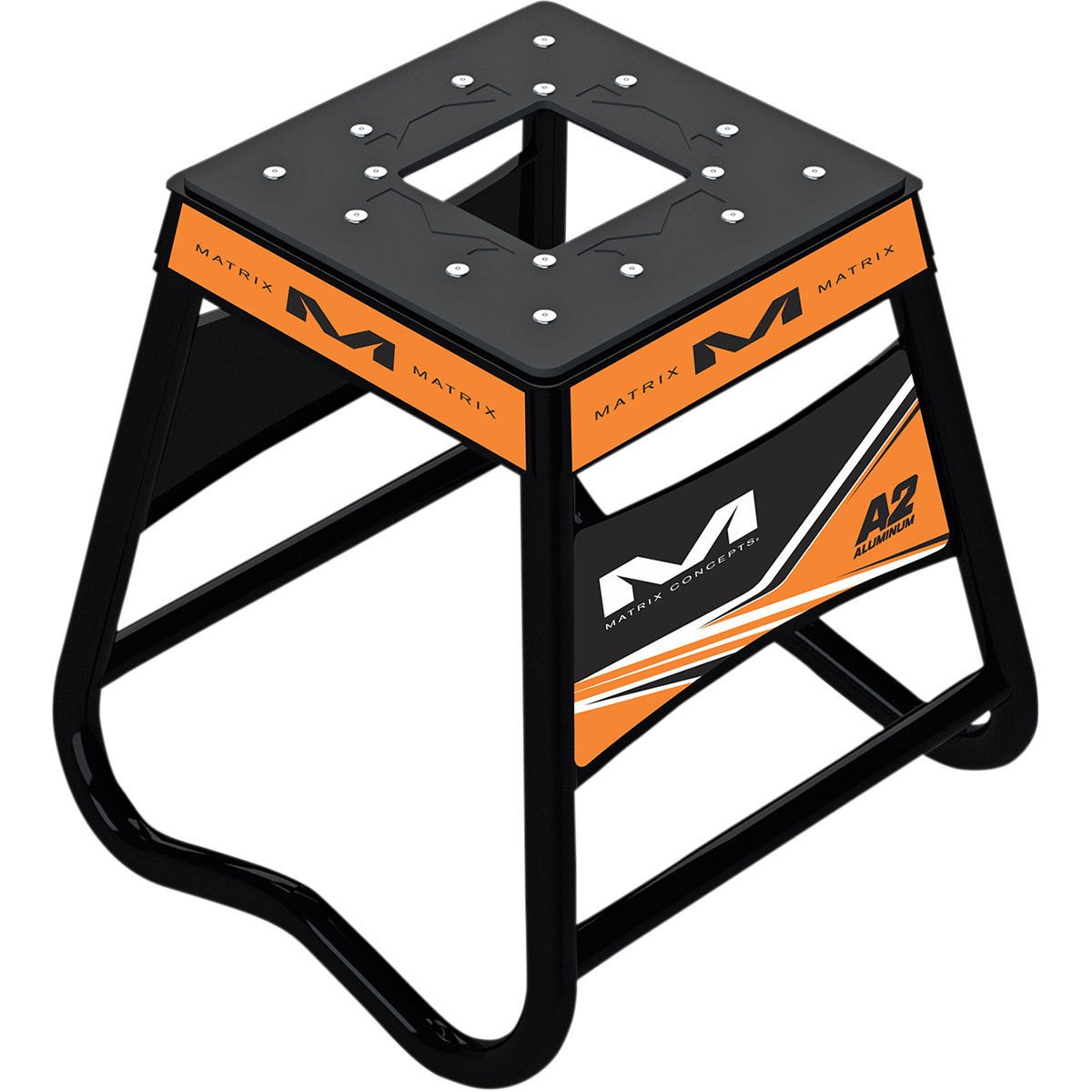 Matrix Concepts,llc #A2 106 - A2 Stand - Aluminum - Orange/Black