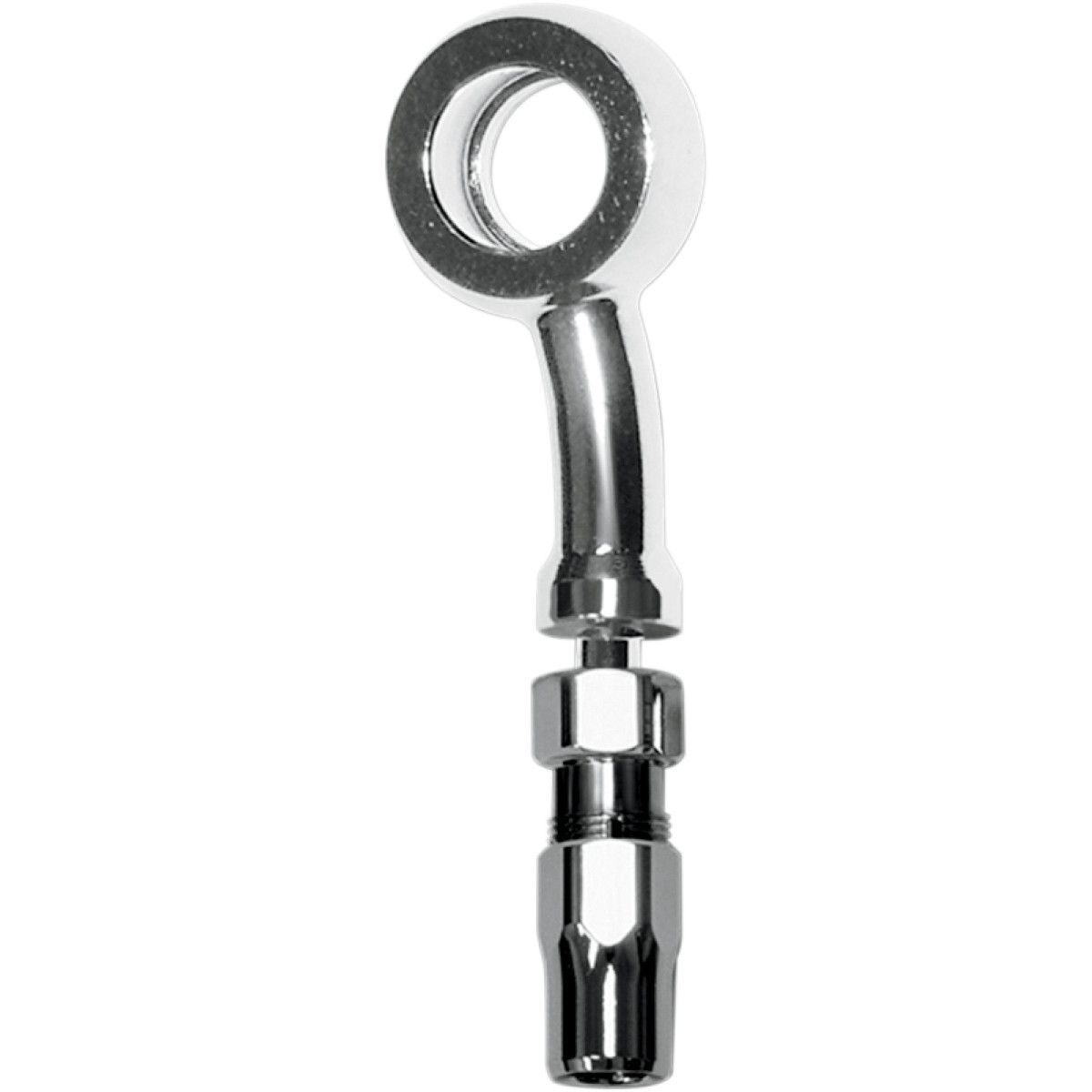 BYO Brake Banjo - 10 mm Twist - Stainless Steel