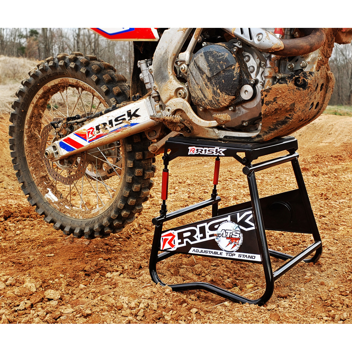 Risk Racing #00381 - Stand - Moto - Adjustable Top/Magnetic