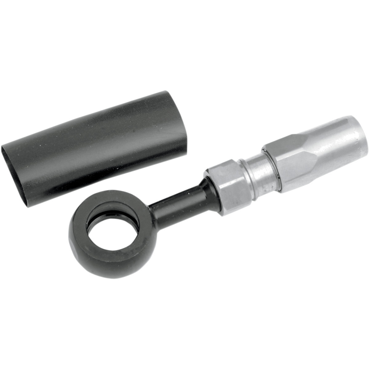 Magnum Shielding #492700 - BYO Brake Banjo - 7/16"- 80° - Black
