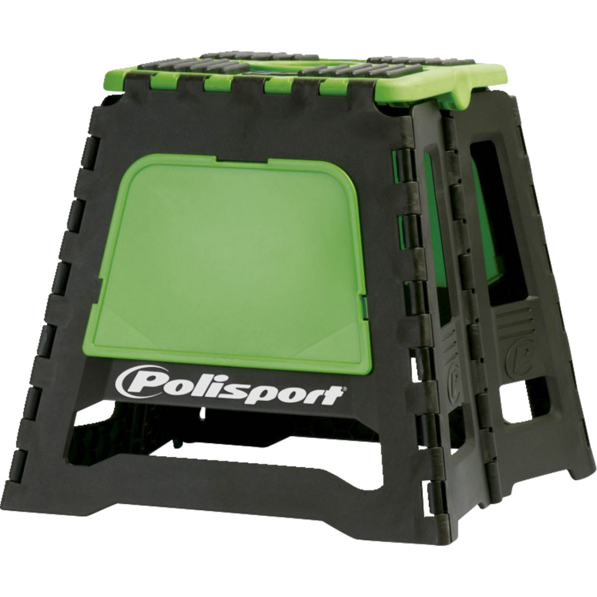 Polisport #8981500005 - Bike Stand - MX - Folding - Black/Green