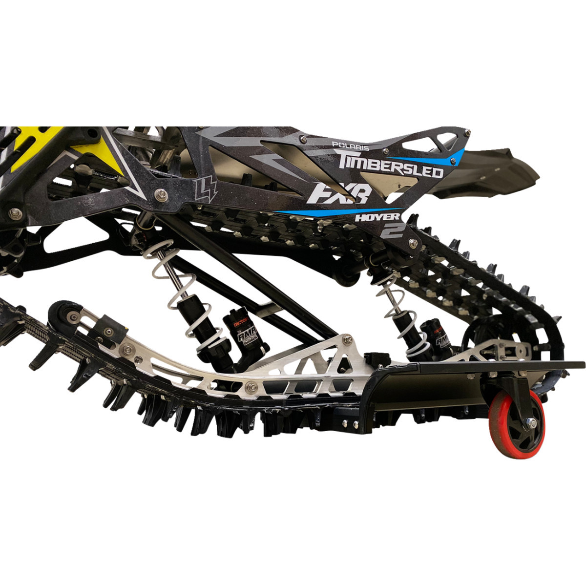 Caliber #13395 - Wheels - Trax Wheels 2.0 - Sled/Snowbike - Adjustable