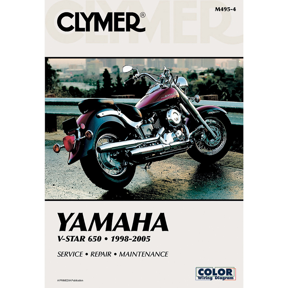 Clymer #CM4957 - Manual - Yamaha - XVS650 V-Star