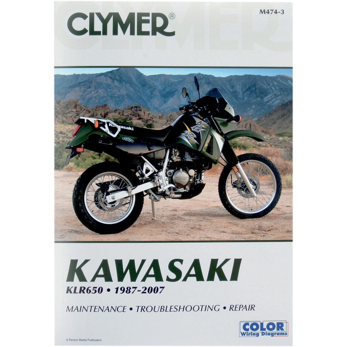 Clymer #CM4743 - Manual - Kawasaki - KLR650