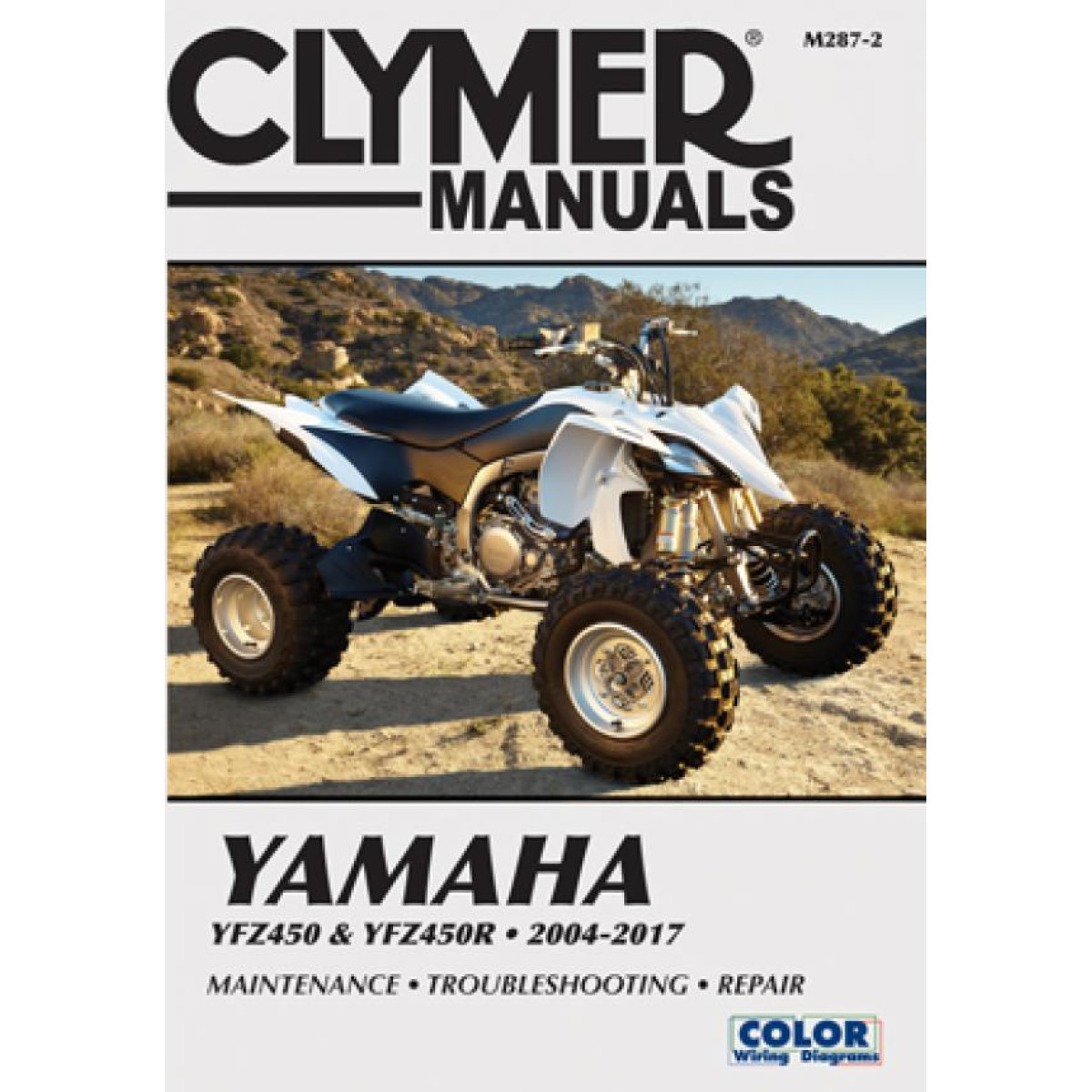 Clymer #CM2872 - Manual - Yamaha - YFZ450 '04-'17