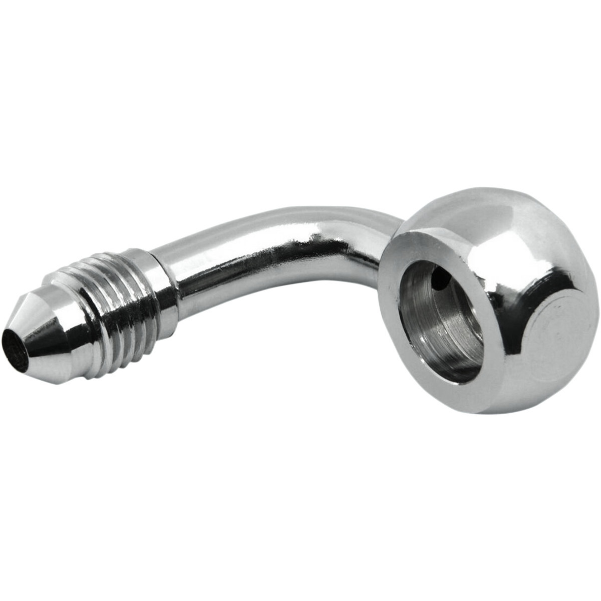 Magnum Shielding #1703-20 - Banjo Fitting - 10 mm - AN3 90° - Chrome