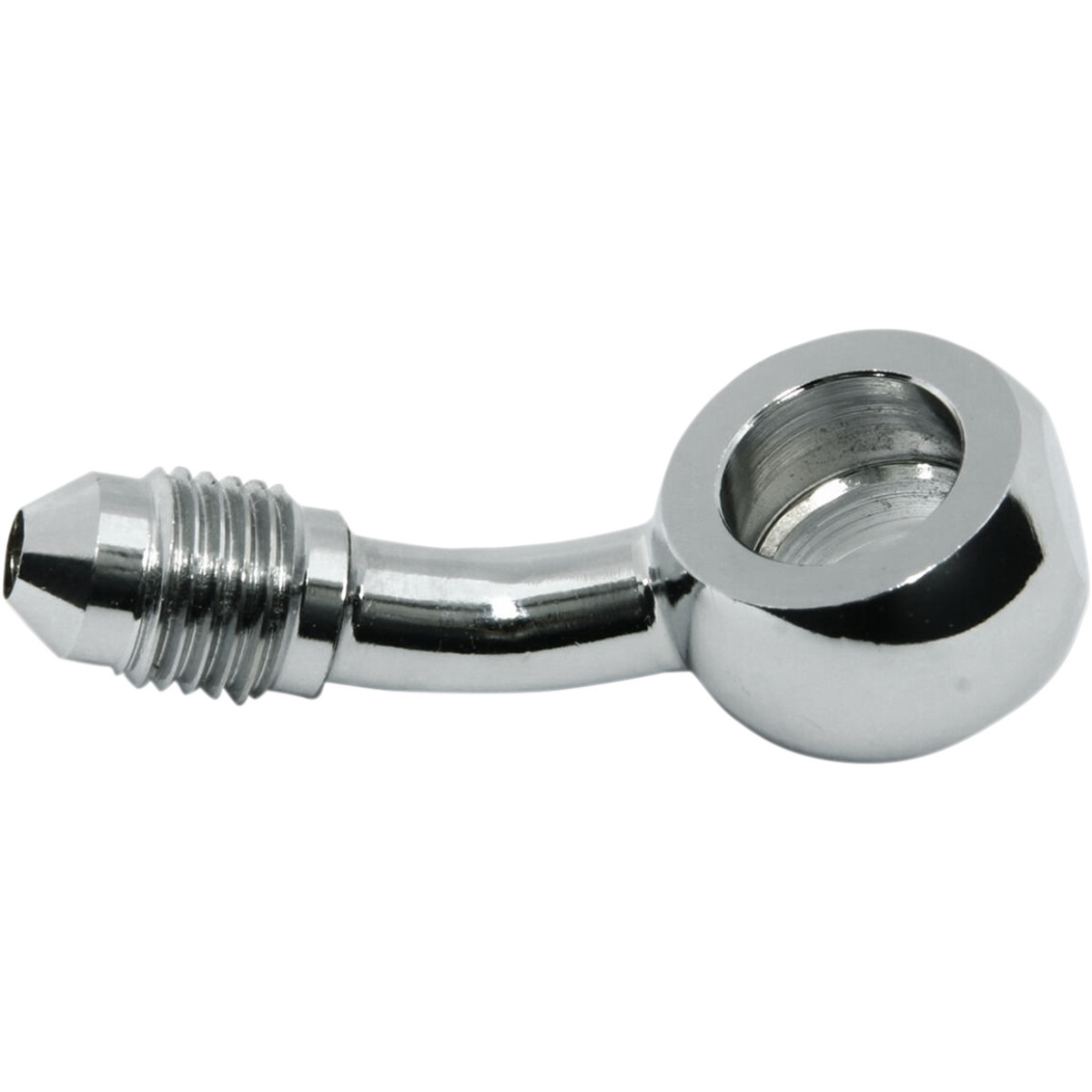 Magnum Shielding #1703-28 - Banjo Fitting - 10 mm - AN3 35° - Chrome