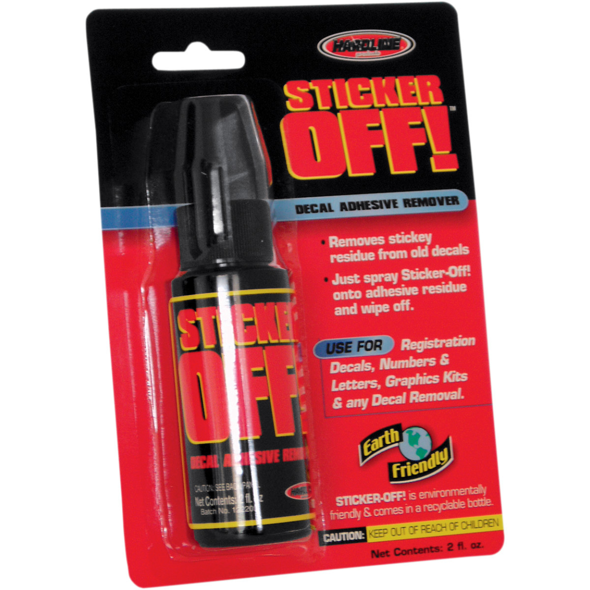 Hardline #965 - Sticker Off - 2 U.S. fl oz.