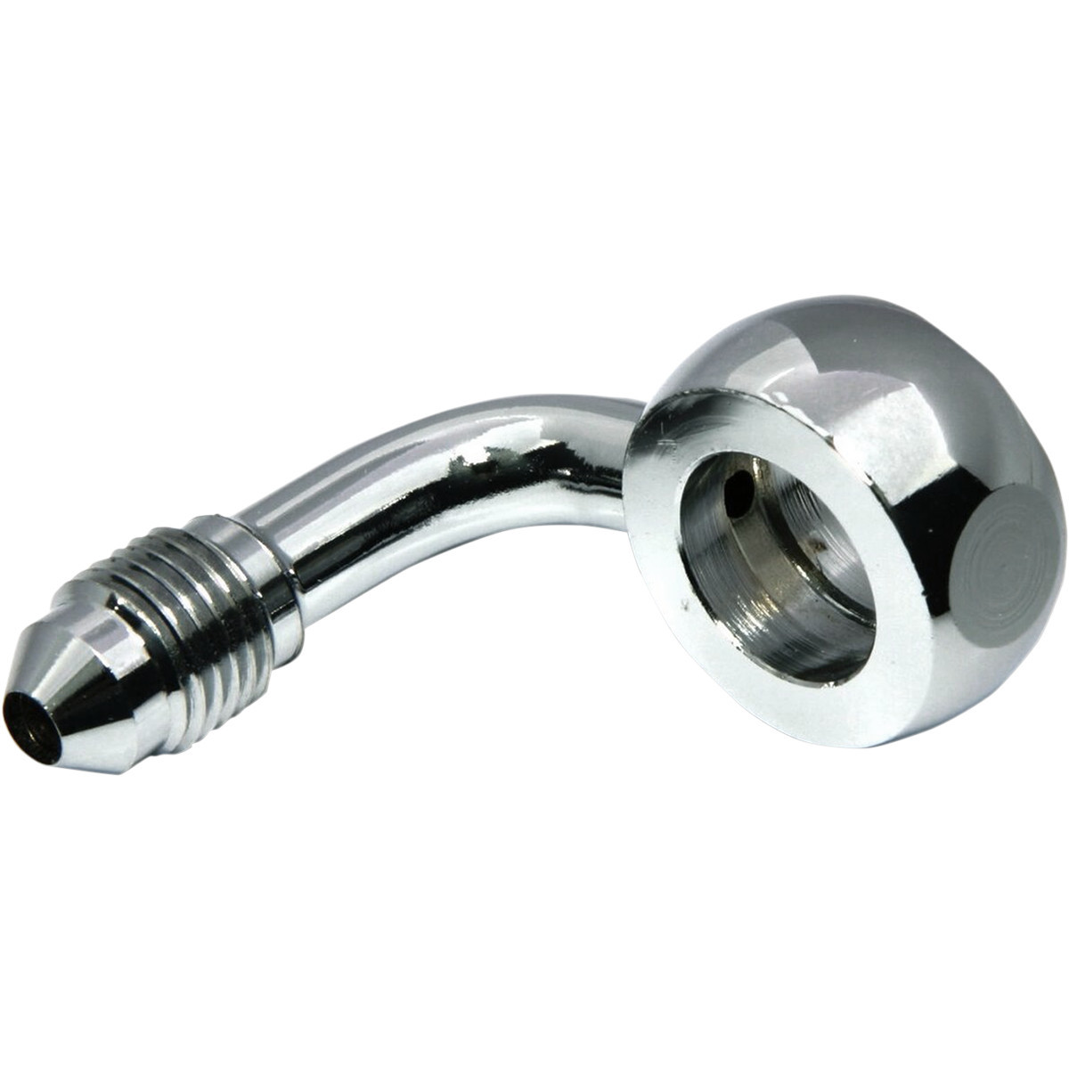 Magnum Shielding #1703-56 - Banjo Fitting - 7/16" - AN3 90° - Chrome